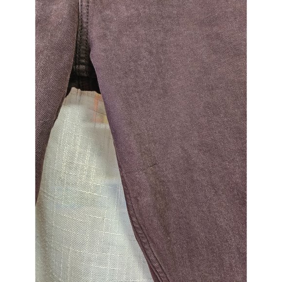 Zara brown Denim high rise straight leg jean, size 4 - Picture 5 of 5